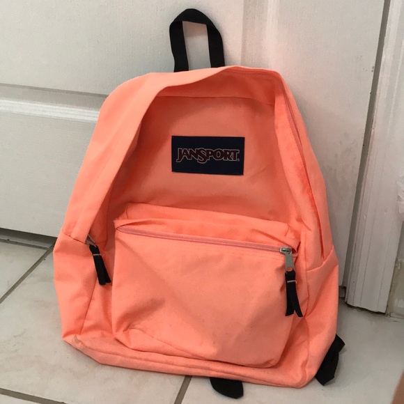 coral jansport backpack
